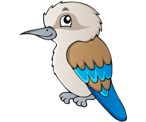 The call of a kookaburra is like a human laughter Game
