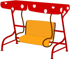 Canopy swing bench Game