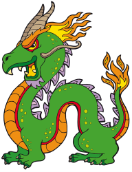 Chinese dragon, oriental legendary creature Game