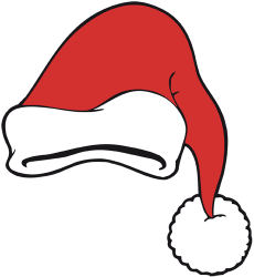The red and white hat from Santa Claus Game