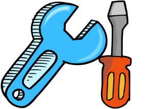 Tools: Wrench and screwdriver Game