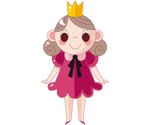 A princess, protagonist of tales Game