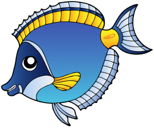A tropical fish from coral reefs Game
