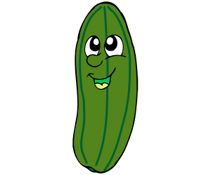 Cucumber, a very popular edible fruit Game