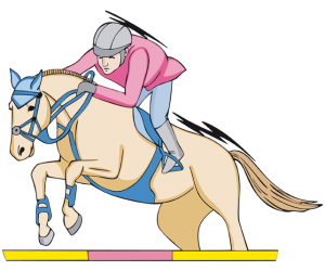 Equestrian sports, horse riding at Olympic games Game
