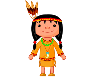 Indian woman, native from the USA Game