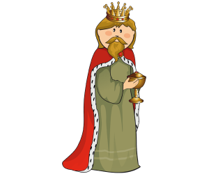 King Caspar, his gift is incense Game
