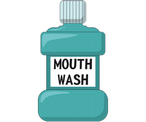 Mouthwash, liquid for oral hygiene Game