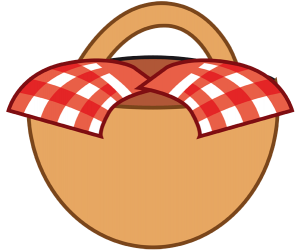 The basket with food for grandma Game