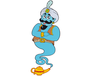 The genie of the magic lamp Game