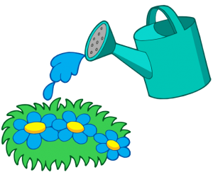 The watering can is used to water the plants Game