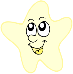 A smiling star in the sky Game