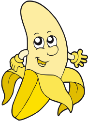 Banana, the fruit of the banana plant Game
