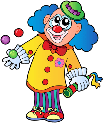 Clown juggler Game