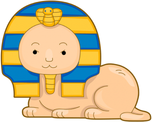 Egyptian sphinx, a Pharaoh representation Game