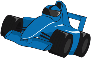 Formula 1 single-seater car Game