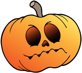 Jack-o'-Lantern. Halloween pumpkin Game