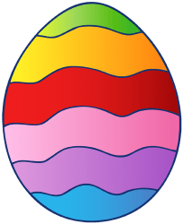 Multicolored Easter egg Game