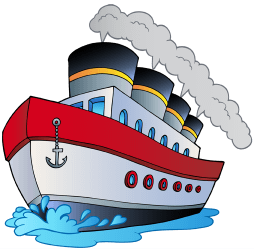 Steamship in navigation Game