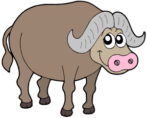 The African Buffalo lives in forests and savannas Game