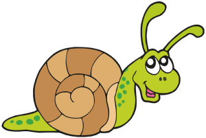 The terrestrial snail with the shell Game