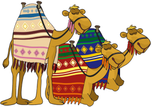 The three camels of the Three Kings Game