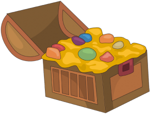 The treasure chest of Aladdin Game