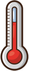 Thermometer, temperature measuring instrument Game