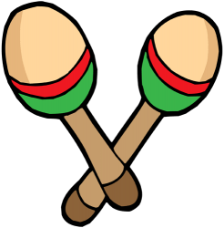 Traditional rumba shakers, percussion instrument Game