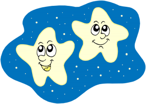 Two stars in the sky Game