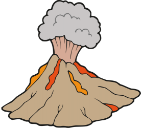 Volcano in eruption Game