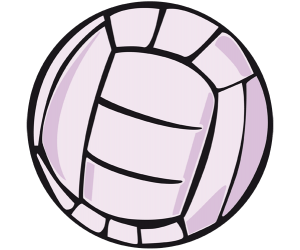 A ball of volleyball Game