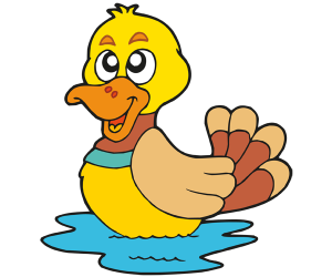 A duck in the water Game