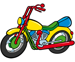 A motorcycle for a road trip Game