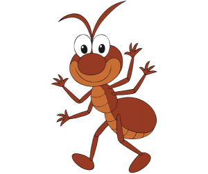 An ant, an animal that lives in colonies Game