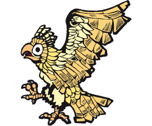 Aztec eagle, a symbol of the Aztec Empire Game