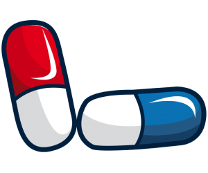 Capsules of medication for treatment Game