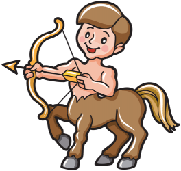 Centaur armed with bow and arrow Game