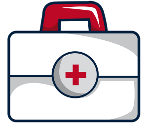First aid kit, medical material Game