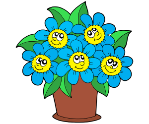 Flowers of a potted plant Game