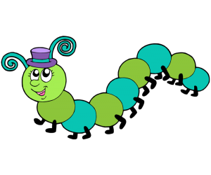 Funny centipede with a hat Game