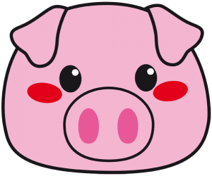 Mask of a little pig Game