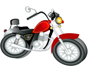 Motorcycle Chopper. Custom motorcycle Game