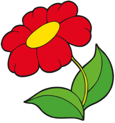 Red gerbera daisy, ornamental flower Game