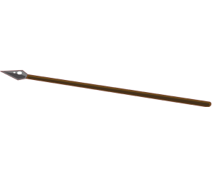 Spear, a weapon created in prehistory Game