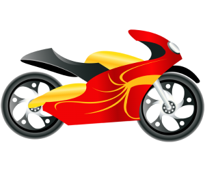 Sport motorcycle. Sport bike. Superbike Game
