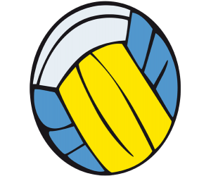 The ball of beach volley in various colours Game