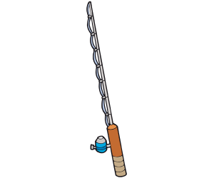 The fishing rod, an indispensable tool Game