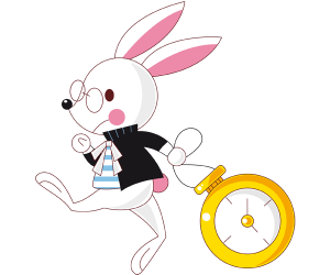 The White Rabbit always in a hurry Game