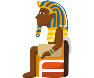 Tutankhamun, a pharaoh of the Ancient Egypt Game